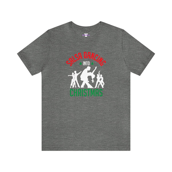 Dancing into Christmas Unisex Jersey Short Sleeve Tee