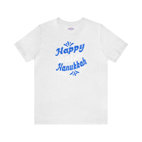 Happy Salsa Hanukkah Unisex Jersey Short Sleeve Tee