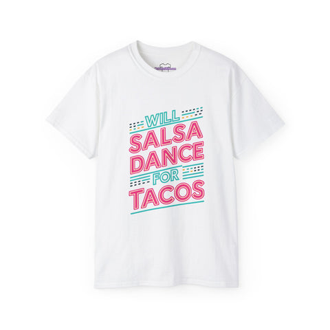 Salsa for Tacos Neon Unisex Ultra Cotton Tee