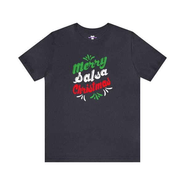 Merry Salsa Christmas Unisex Jersey Short Sleeve Tee