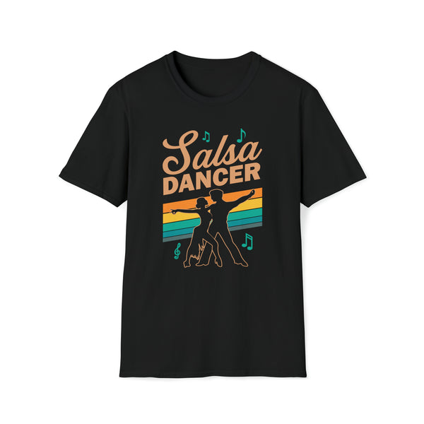 Salsa Dancer Colors Unisex Softstyle T-Shirt