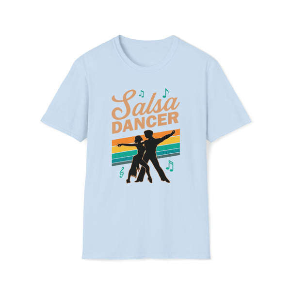 Salsa Dancer Colors Unisex Softstyle T-Shirt