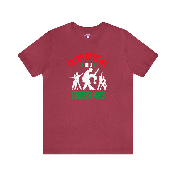 Dancing into Christmas Unisex Jersey Short Sleeve Tee