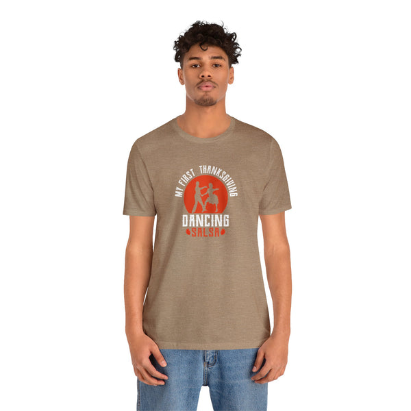 First Thanksgiving Unisex Jersey Short Sleeve Tee