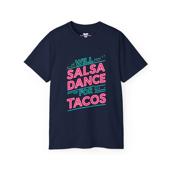 Salsa for Tacos Neon Unisex Ultra Cotton Tee