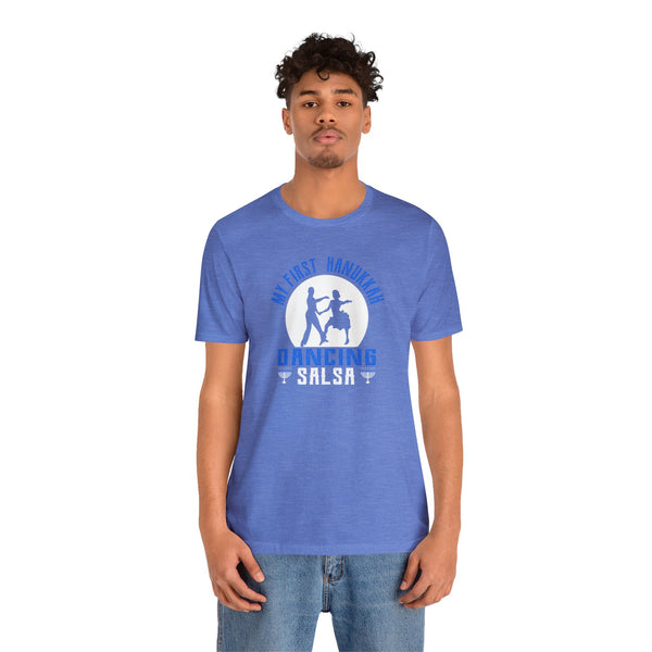 First Hanukkah Unisex Jersey Short Sleeve Tee