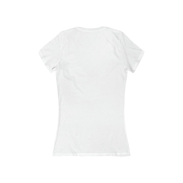 Woman's 'Kizomba Mode ON' Fitted V-Neck