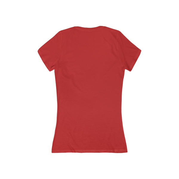 Woman's 'Kizomba Mode ON' Fitted V-Neck