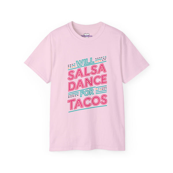 Salsa for Tacos Neon Unisex Ultra Cotton Tee