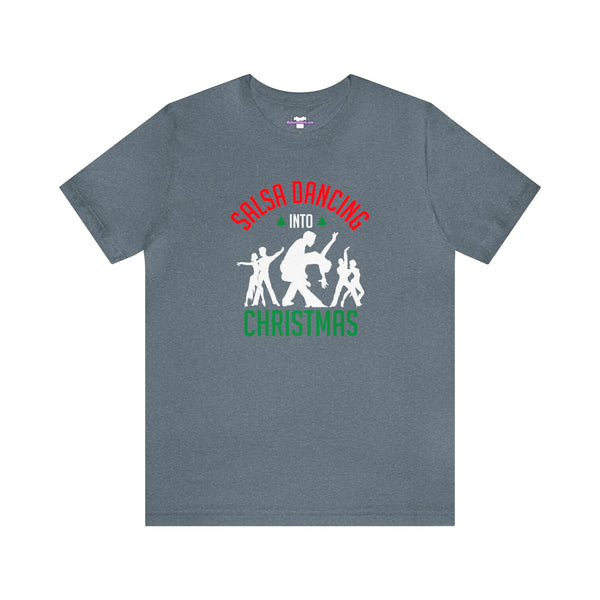 Dancing into Christmas Unisex Jersey Short Sleeve Tee