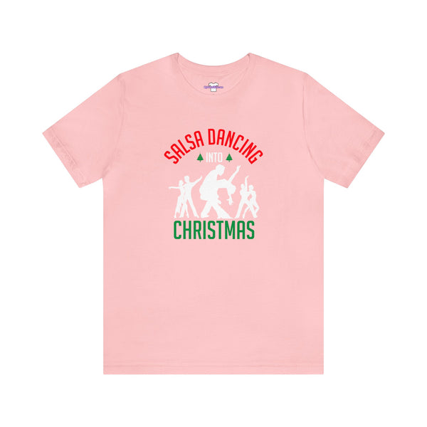 Dancing into Christmas Unisex Jersey Short Sleeve Tee