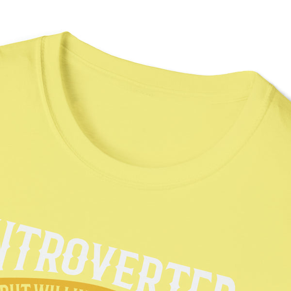 Introverted Unisex Softstyle T-Shirt