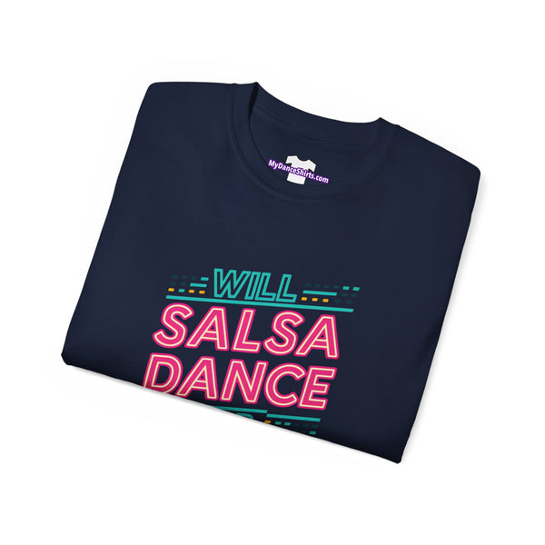 Salsa for Tacos Neon Unisex Ultra Cotton Tee