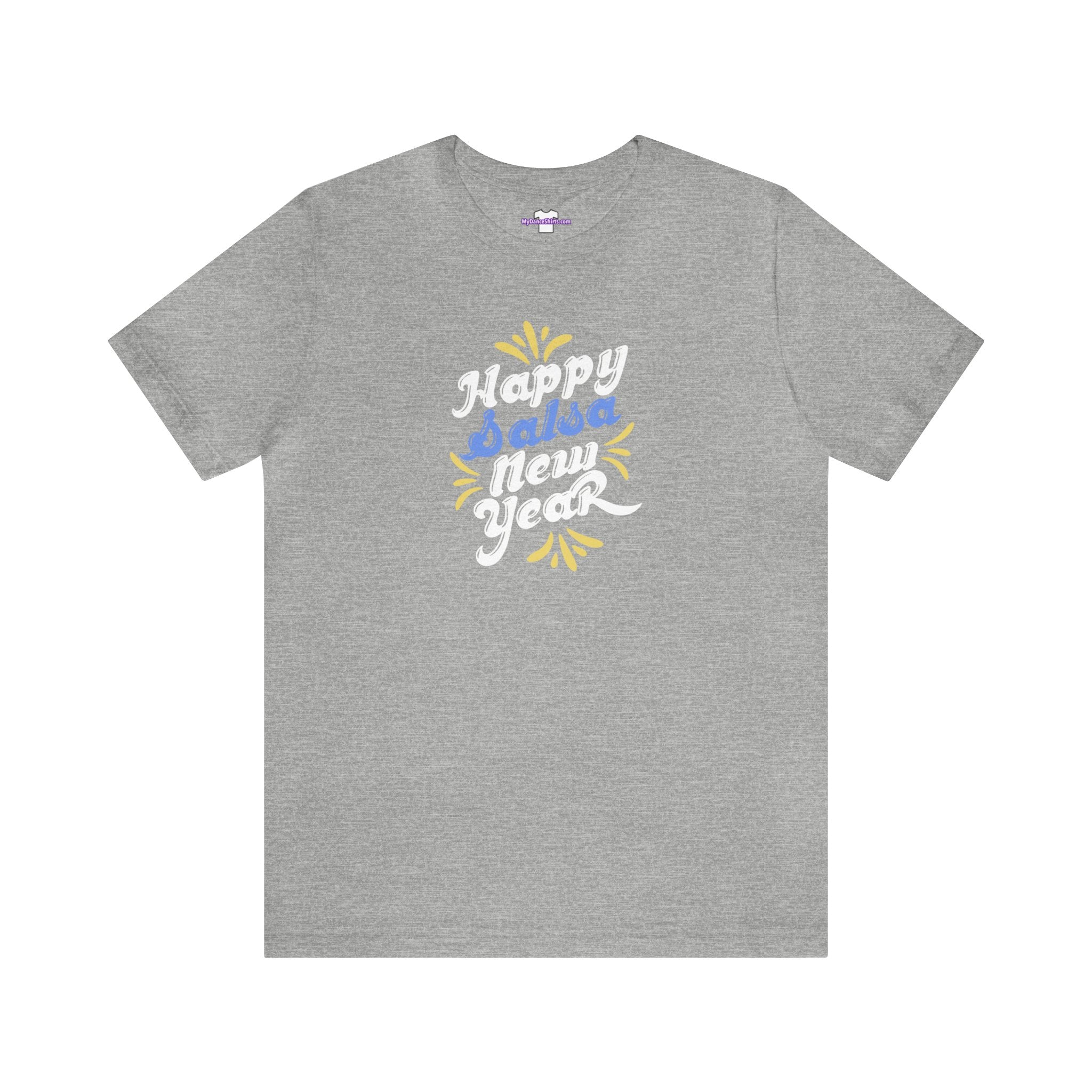 Happy Salsa New Year Unisex Jersey Short Sleeve Tee