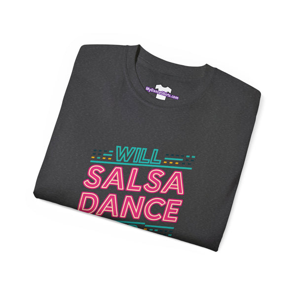 Salsa for Tacos Neon Unisex Ultra Cotton Tee