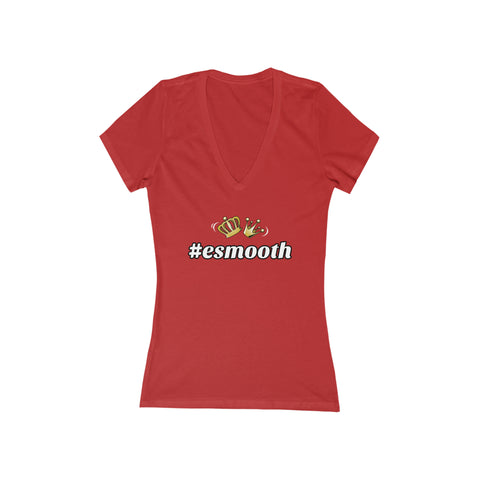 Women's Jersey Short Sleeve V-Neck Tee