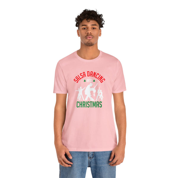 Dancing into Christmas Unisex Jersey Short Sleeve Tee