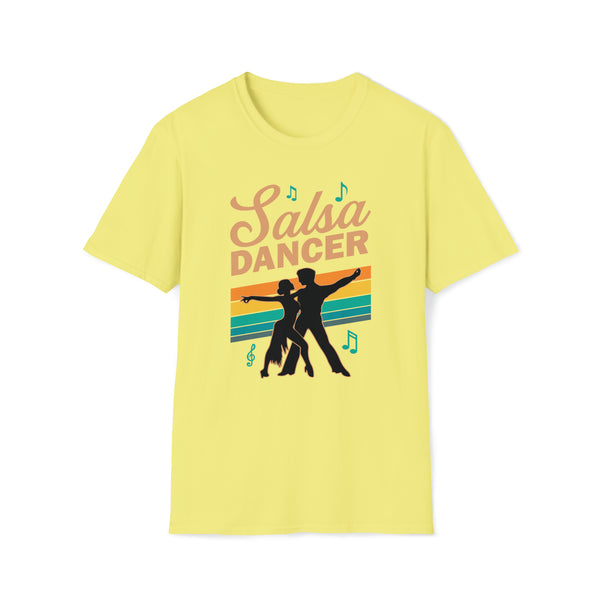 Salsa Dancer Colors Unisex Softstyle T-Shirt