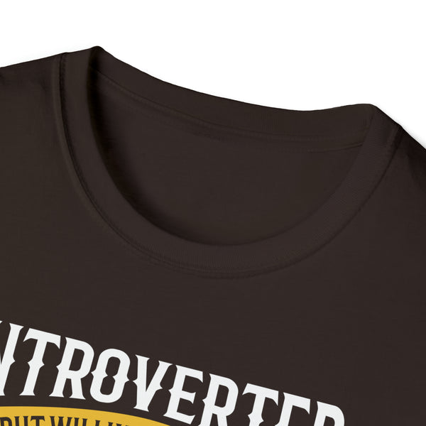 Introverted Unisex Softstyle T-Shirt