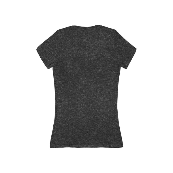 Woman's 'Dance Mode ON' Fitted V-Neck