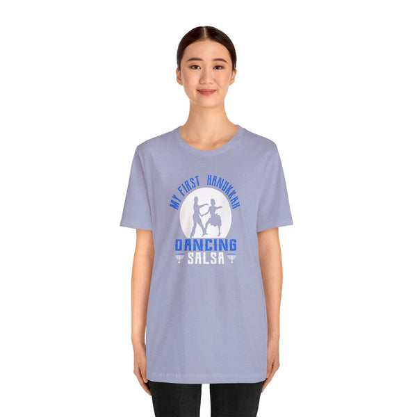 First Hanukkah Unisex Jersey Short Sleeve Tee