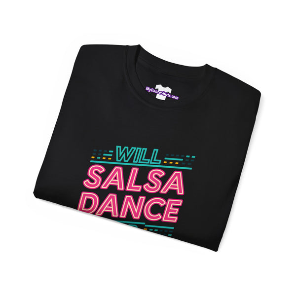 Salsa for Tacos Neon Unisex Ultra Cotton Tee