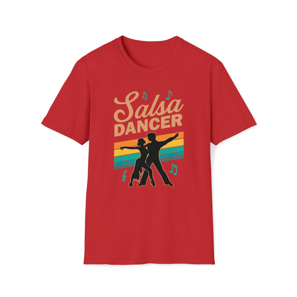 Salsa Dancer Colors Unisex Softstyle T-Shirt