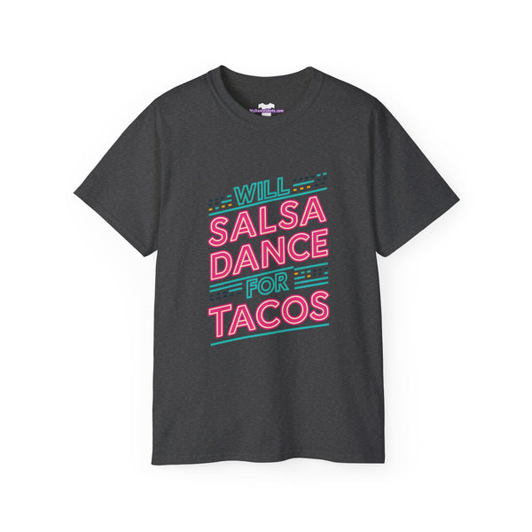 Salsa for Tacos Neon Unisex Ultra Cotton Tee