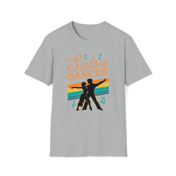 Salsa Dancer Colors Unisex Softstyle T-Shirt