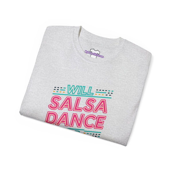 Salsa for Tacos Neon Unisex Ultra Cotton Tee