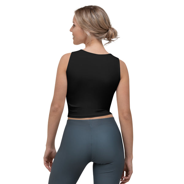 Salsa/Friends Woman's Black Crop Top