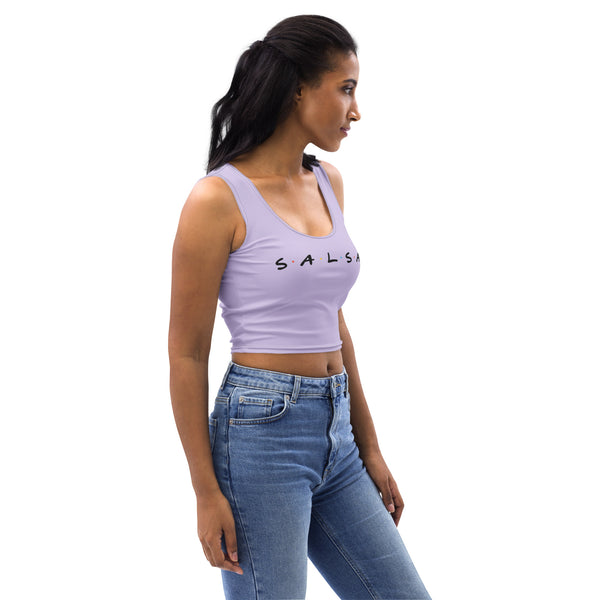 Salsa/Friends Woman's Purple Crop Top