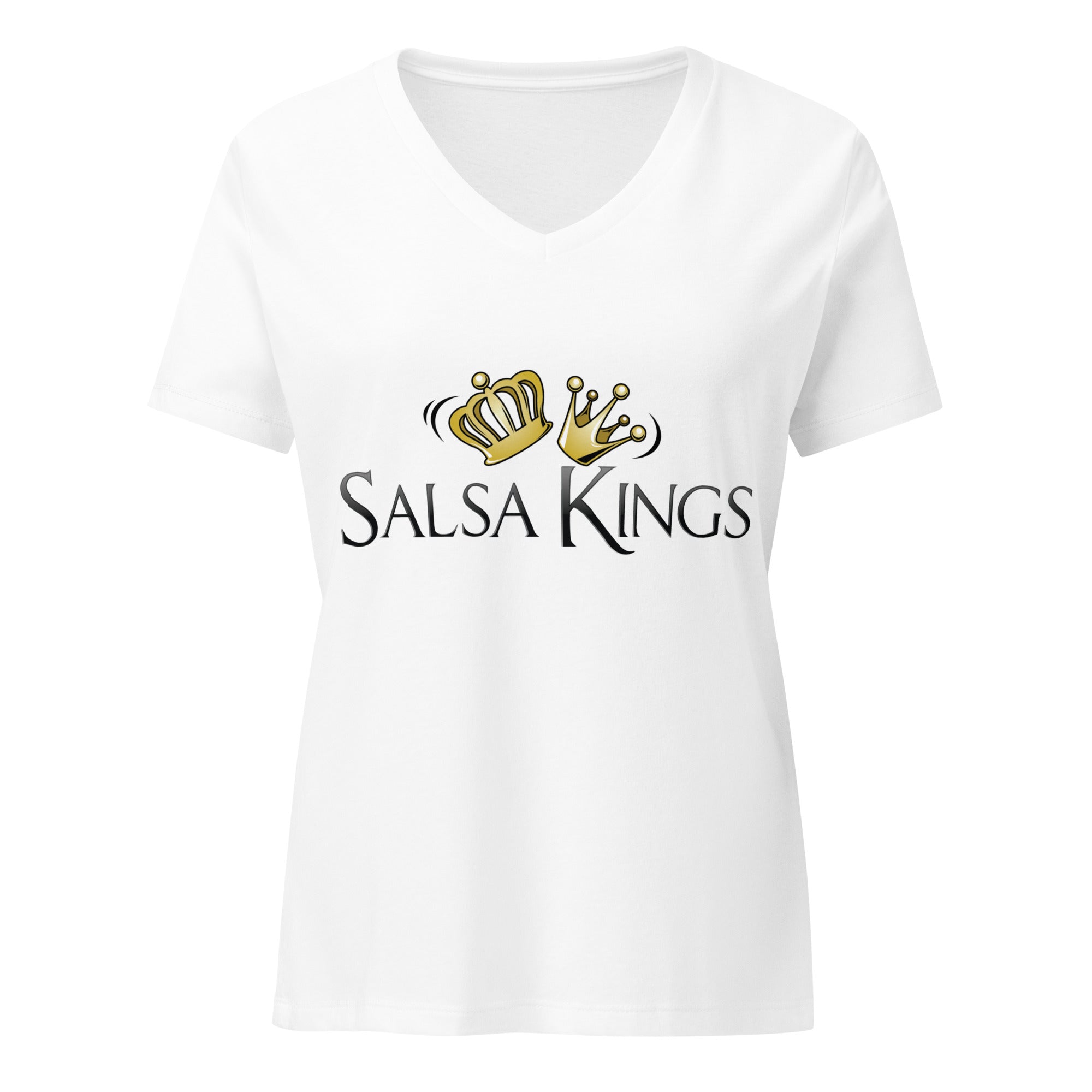 Salsa Kings Woman’s Relaxed V-neck T-shirt