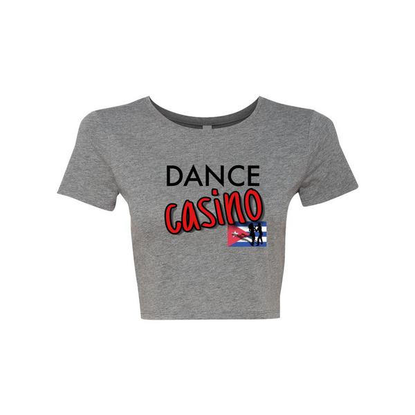 Woman's Dance Casino Crop Top