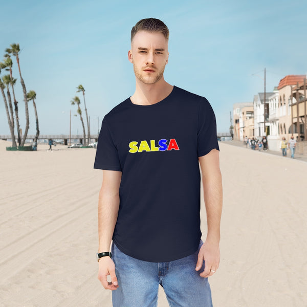 Salsa Men's Jersey Curved Hem Tee