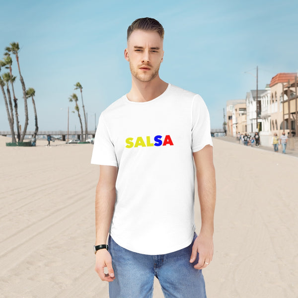 Salsa Men's Jersey Curved Hem Tee