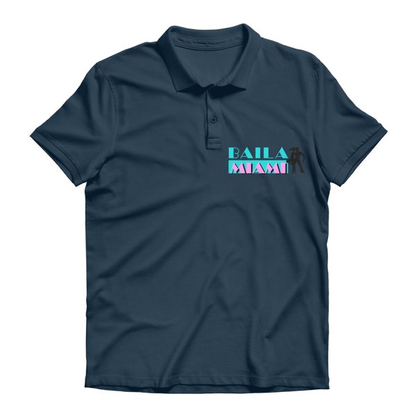 Baila Miami Premium Adult Men Polo Shirt