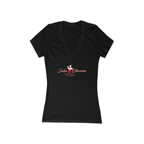 Salsa Obsession Women's Deep V-Neck Tee