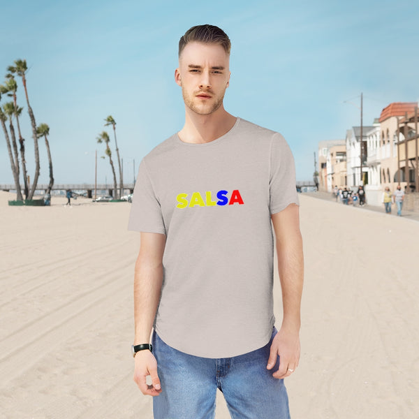 Salsa Men's Jersey Curved Hem Tee
