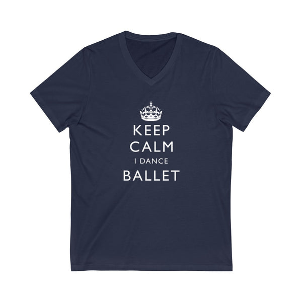 Men's 'Keep Calm Ballet' V-Neck