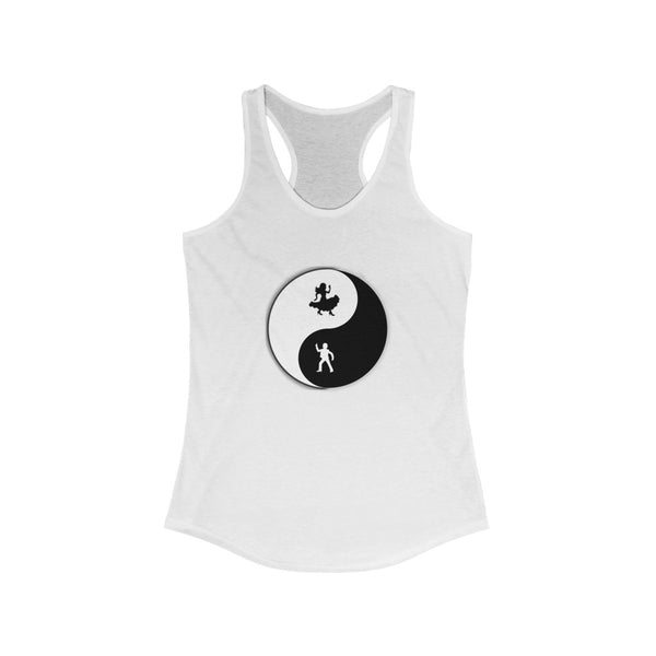 Yin Yang Woman's Ideal Racerback Tank