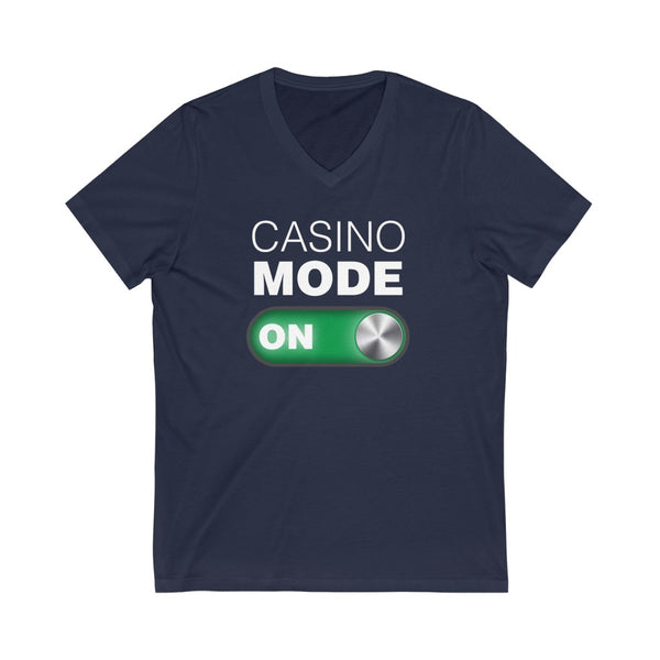 Men's 'Casino Mode ON' V-Neck