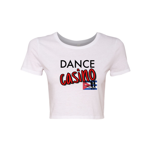 Woman's Dance Casino Crop Top