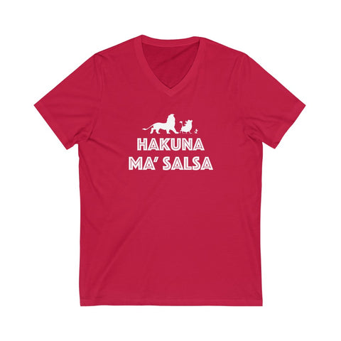 Men's 'Hakuna Ma'Salsa' V-Neck