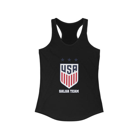 Salsa Team USA Woman's Ideal Racerback Tank