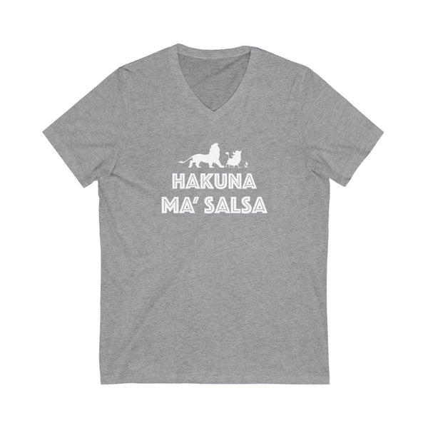 Men's 'Hakuna Ma'Salsa' V-Neck