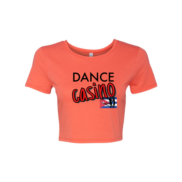 Woman's Dance Casino Crop Top