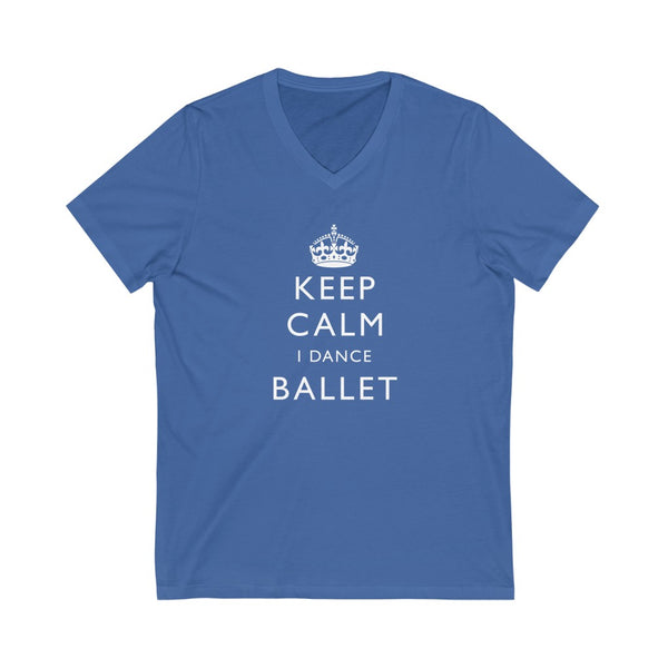 Men's 'Keep Calm Ballet' V-Neck