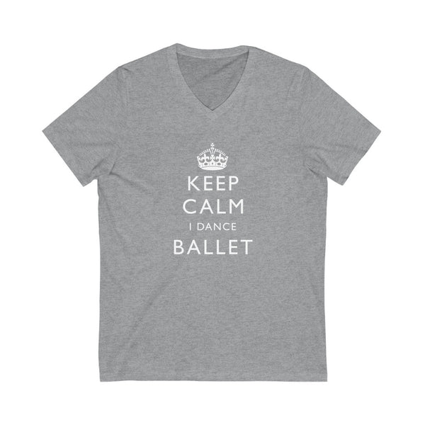 Men's 'Keep Calm Ballet' V-Neck
