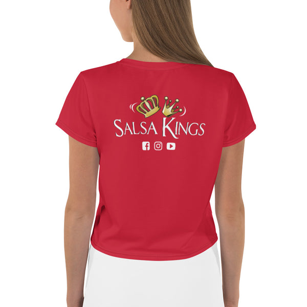 Salsa Kings 2021 Woman's Crop Tee